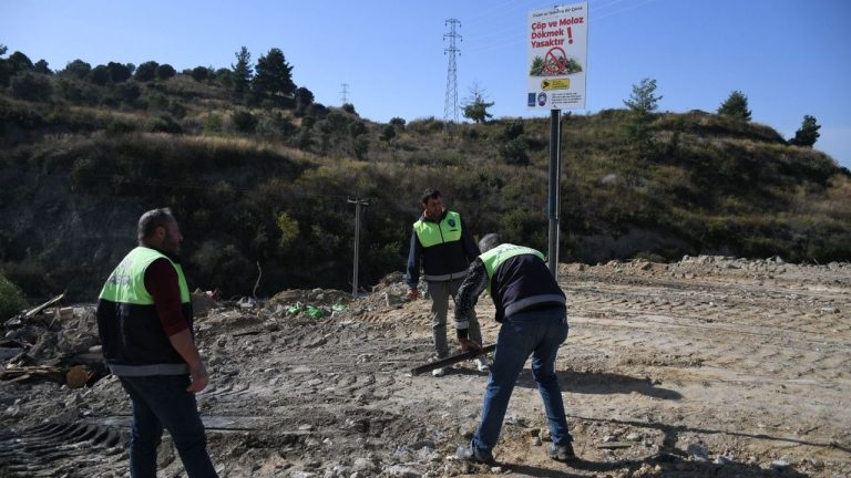 Kuşadası Belediyesi'nden kaçak moloz seferberliği