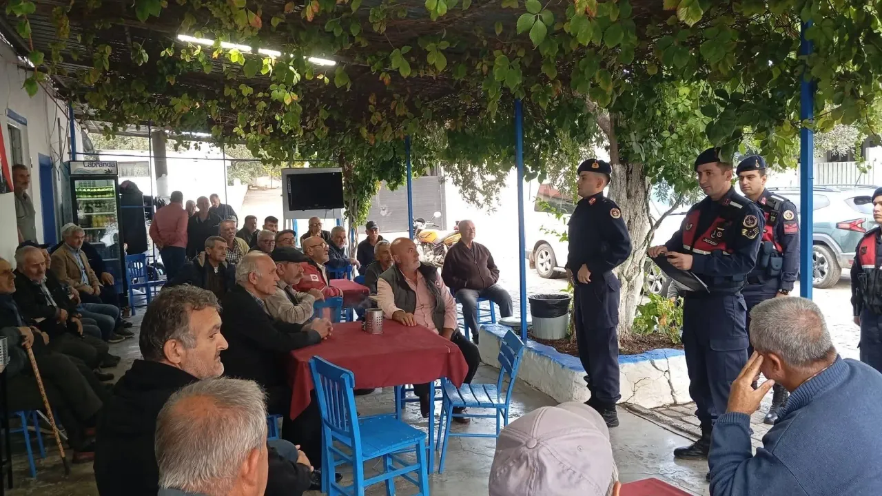 Jandarma'dan zeytin üreticilerine uyarı