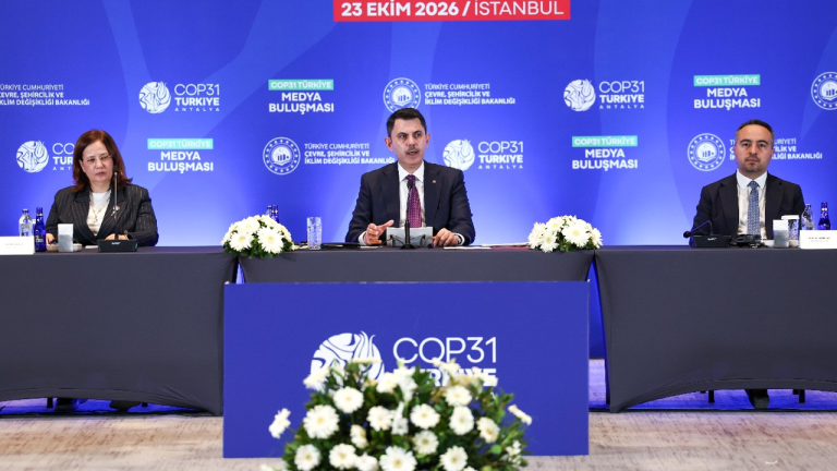 Bakan Kurum COP31 hazırlıklarını paylaştı: "Türkiye, yarının dünyasına imzasını atacak"