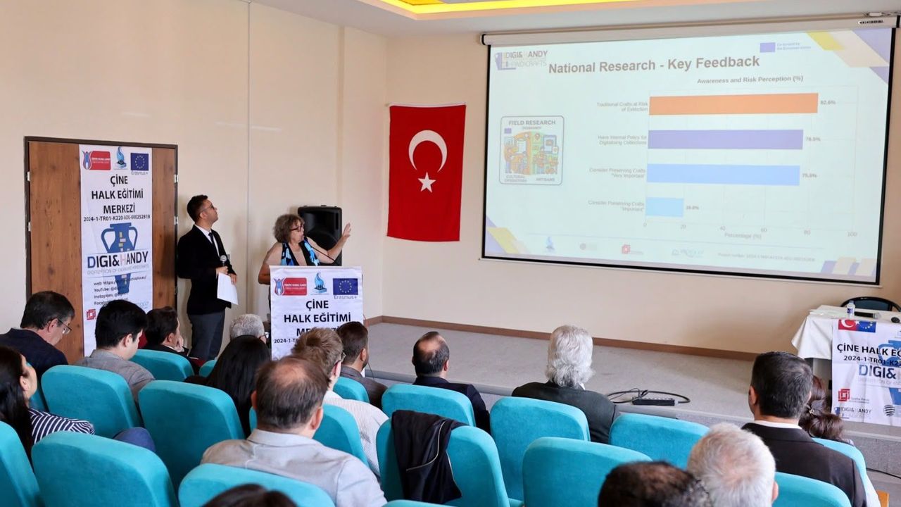 Çine’de unutulmaya yüz tutmuş el sanatları dijital ortama taşınıyor