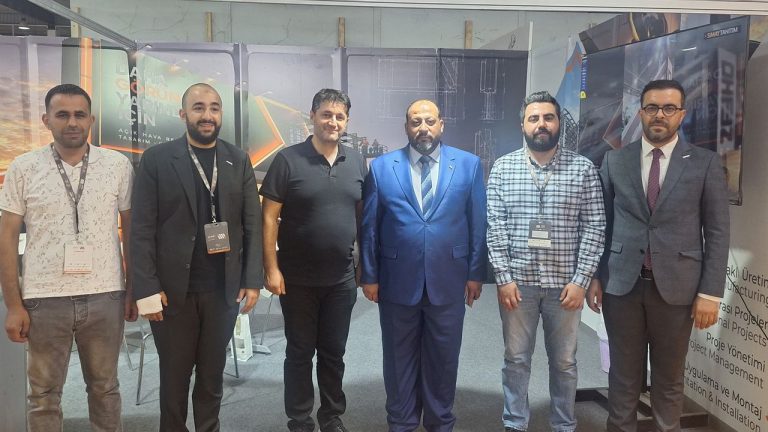 Nazillili başarılı firma Simay Tanıtım, Şam’da yeni pazara açıldı