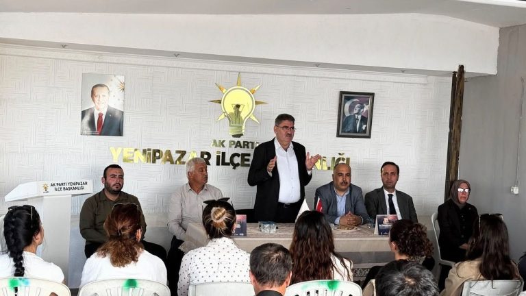 AK Parti heyetinden Yenipazar teşkilatına ziyaret! İlçenin çalışmaları değerlendirildi