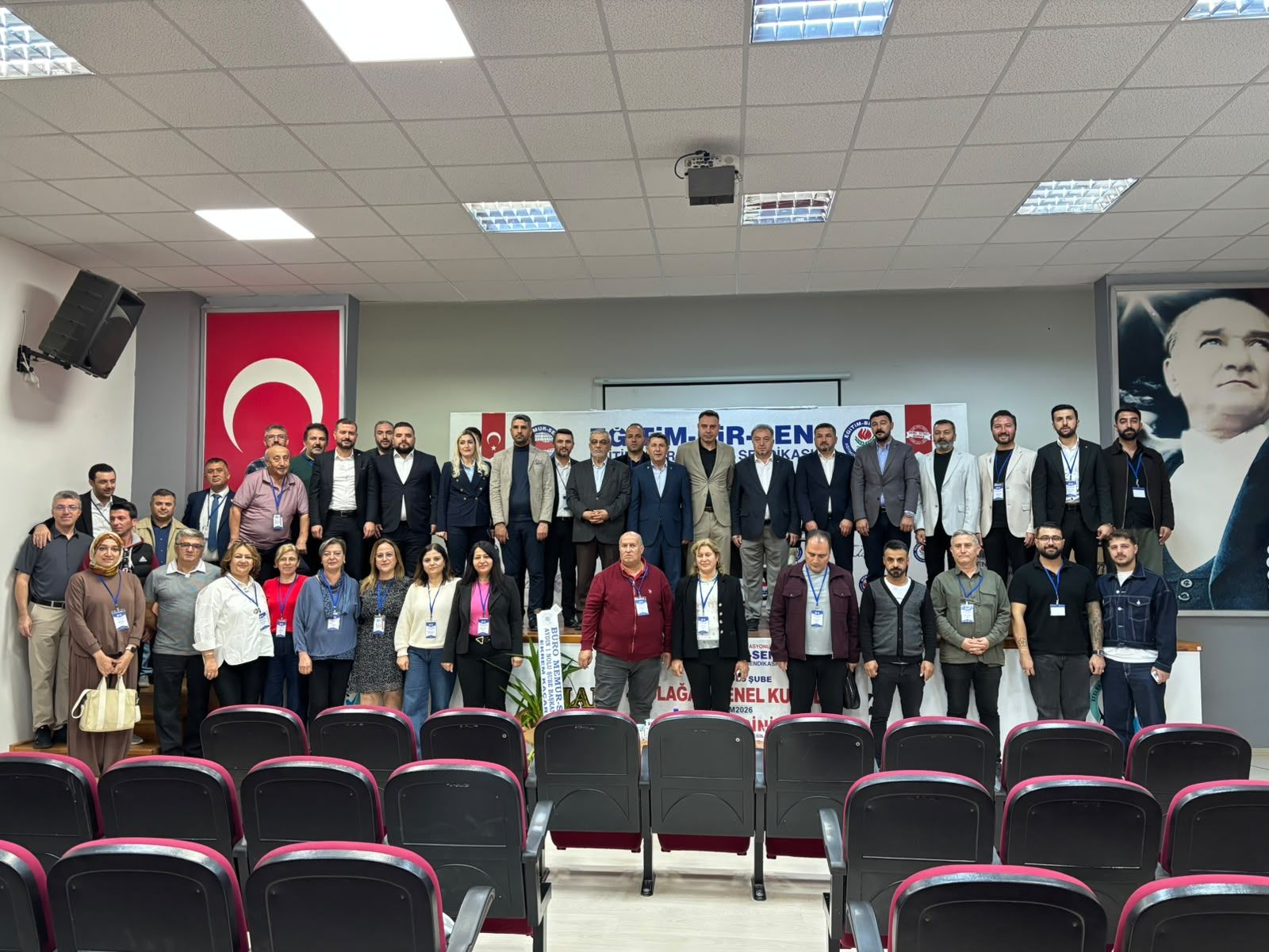 Eğitim-Bir-Sen Aydın 2 No’lu Şube’de bayrak değişimi: Yeni başkan Mehmet Özcan oldu