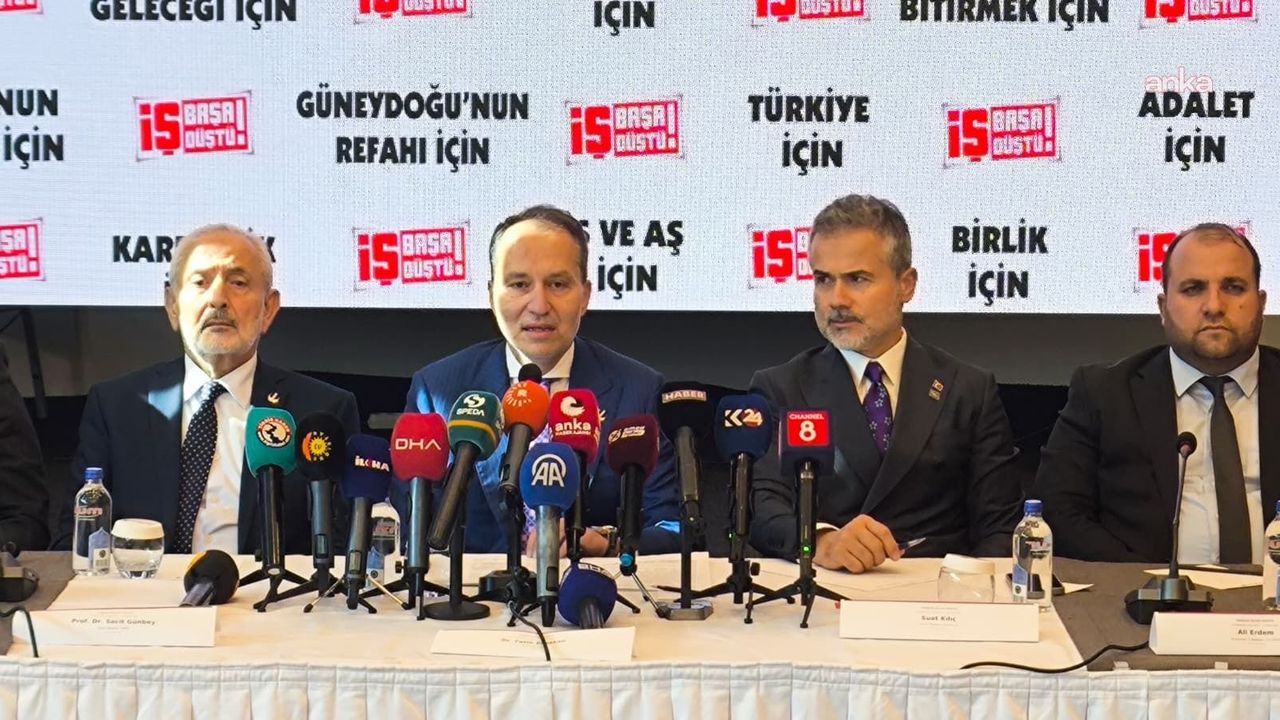 Fatih Erbakan Diyarbakır’da konuştu!