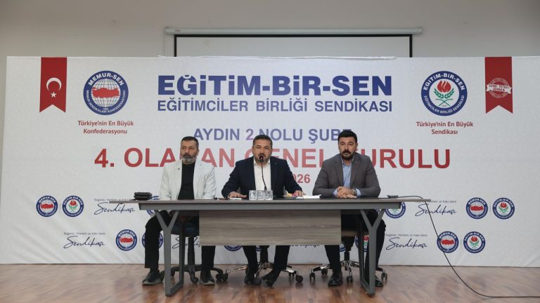 Eğitim-Bir-Sen Aydın 2 No’lu Şube’de Yeni Dönem