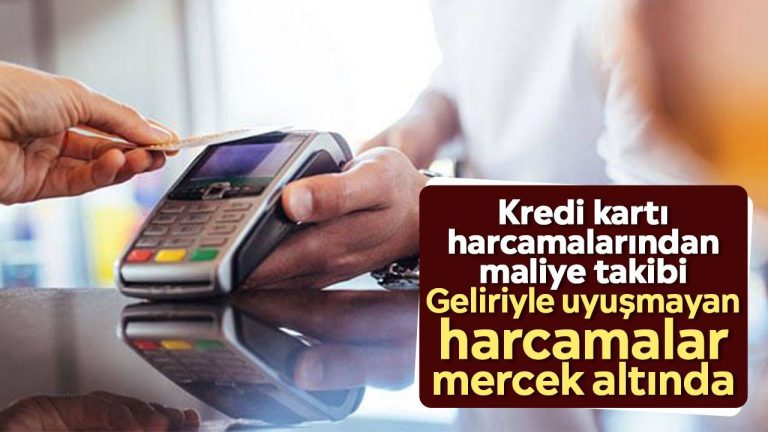 Kredi kartı harcamalarından maliye takibi: Geliriyle uyuşmayan harcamalar mercek altında