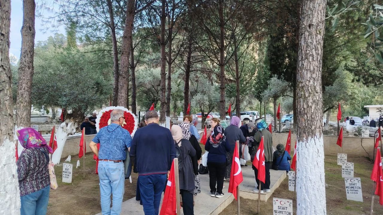 Aydın’da ‘Çayyüzü Şehitleri’ törenle anıldı