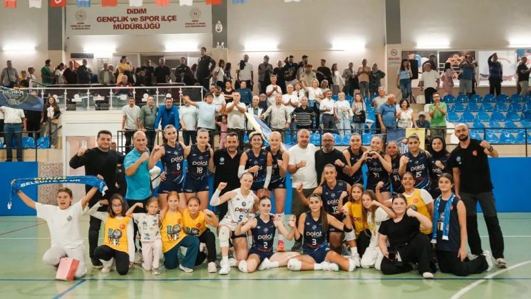 Didim’in sultanları Gelişim kolejine de acımadı; 3-1