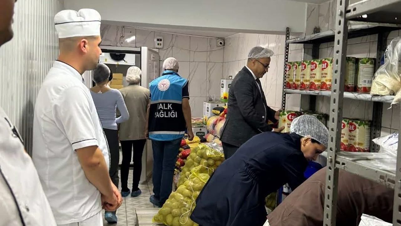 Nazilli’deki okul yemekhanelerine hijyen ve gıda denetimi
