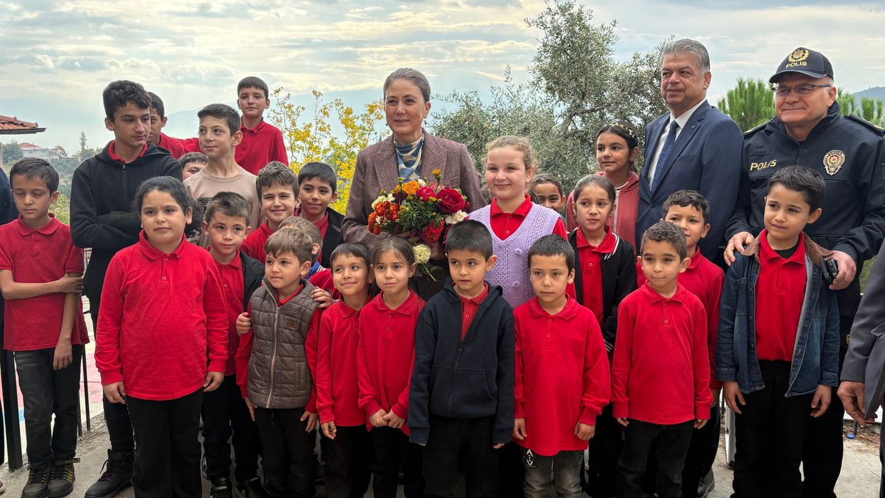 Nazilli’nin dört bir yanında eğitim mesaisi sürüyor: Kaymakam Kan’dan kırsaldaki okullara yakın takip