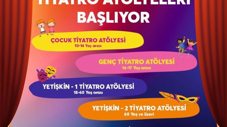 Aydın Büyükşehir Belediyesi’nden Didim’de tiyatro atölyeleri kayıtları başladı