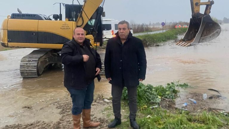 Söke'deki yağış uyarısı üreticileri taşkın endişesine sürükledi