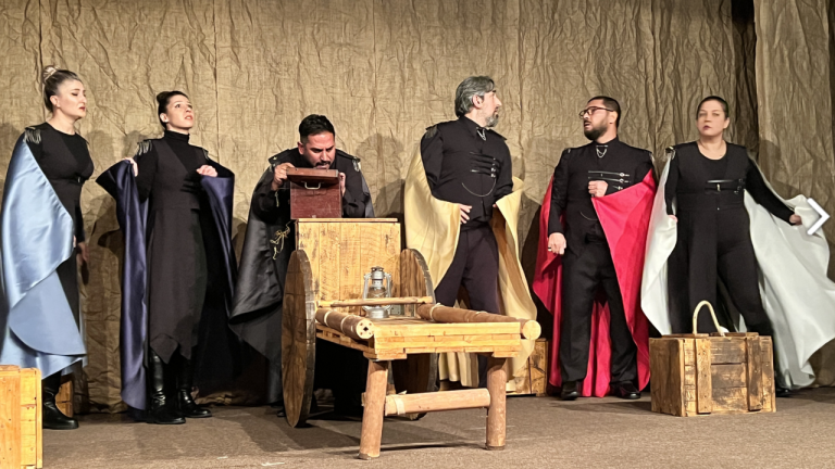 Almanya'da Cumhuriyet'in 103. yılı anısına “Kurtuluş Destanı” sahnelendi