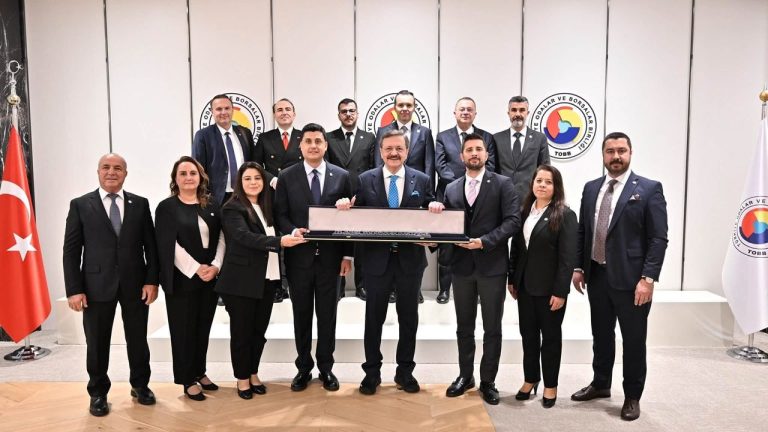 AYSO heyetinden TOBB Başkanı Hisarcıklıoğlu’na ziyaret