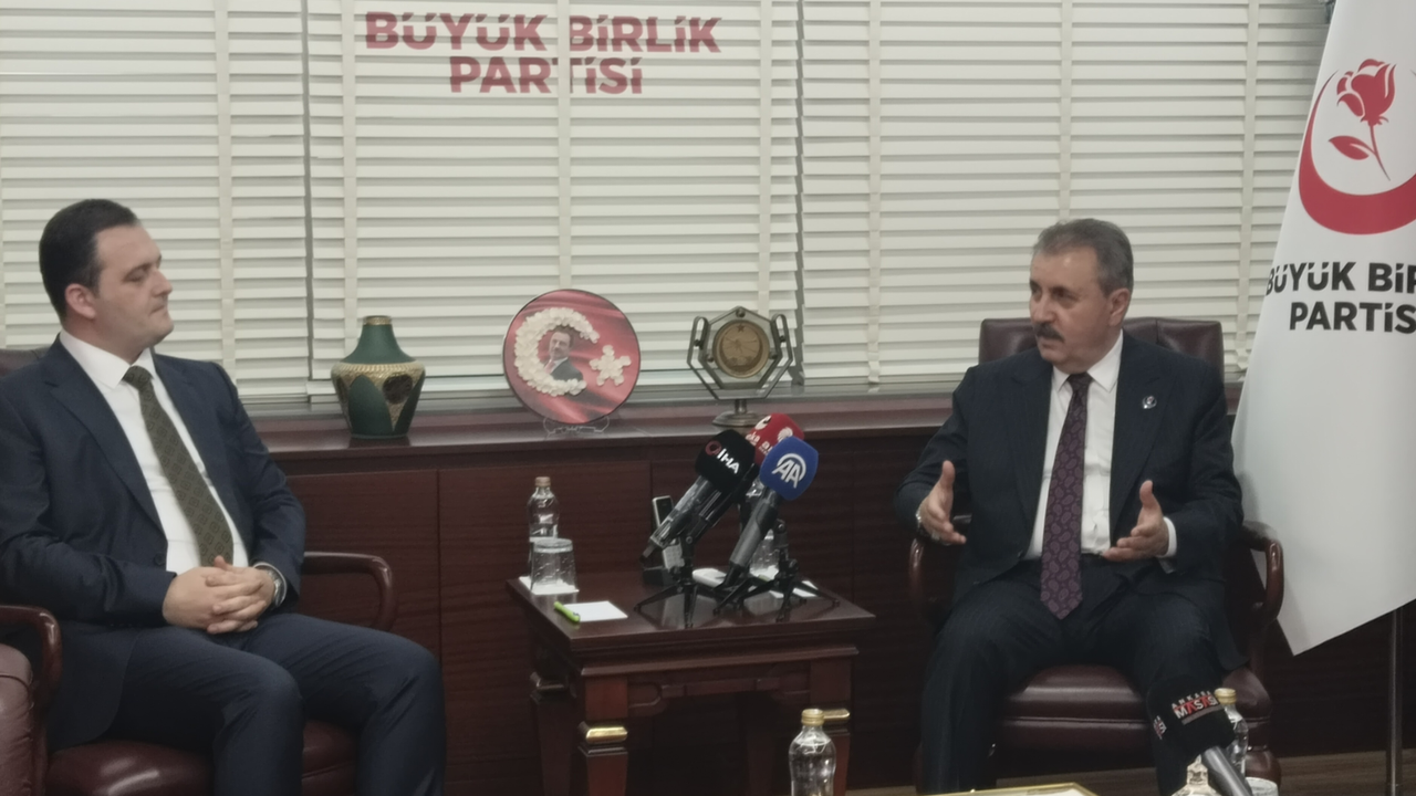 Kuzey Makedonya Devlet Bakanı, Destici'yi ziyaret etti