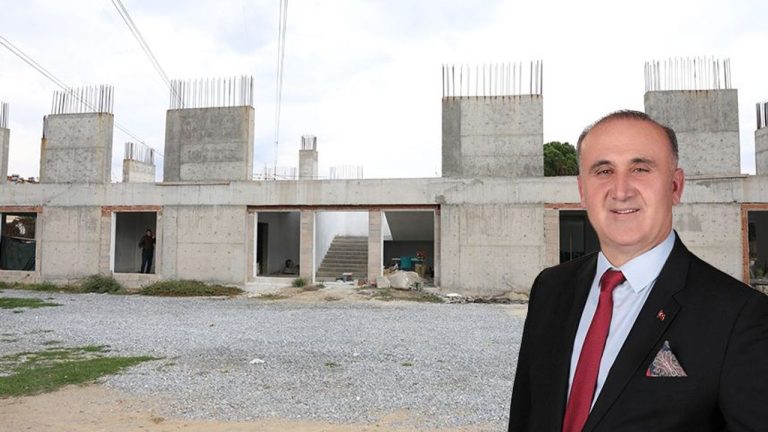 İncirliova Gerenkova Kültür Merkezi İnşaatı devam ediyor
