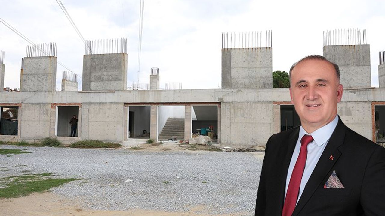 İncirliova Gerenkova Kültür Merkezi İnşaatı devam ediyor