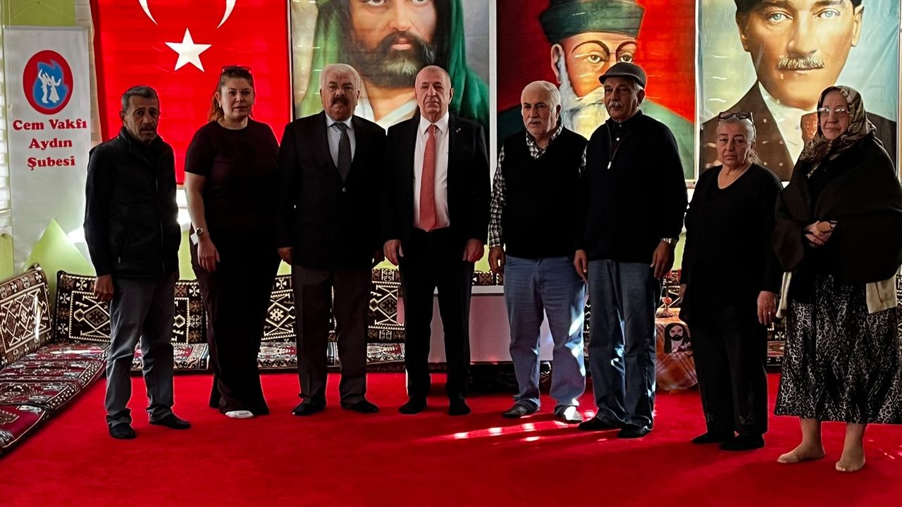 Ümit Özdağ’dan Aydın’daki Cemevi’nde dikkat çeken çıkış: “Hazreti Ali’siz Aleviyim diyenlere karşıyım”