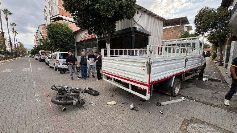 Hızı sonu oluyordu:Nazilli’de 16 yaşındaki sürücü ağır yaralandı