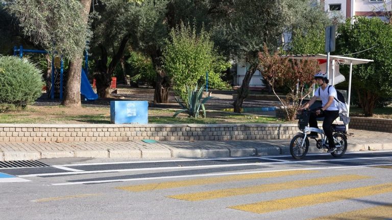 Aydın’da bisiklet yolu kullanıma açıldı