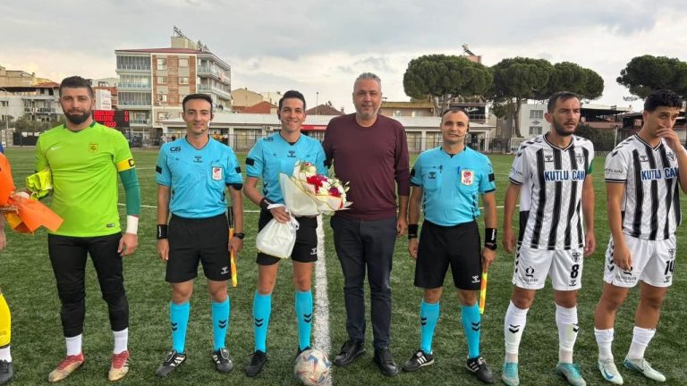 Başkan Altuntaş sahalarda, amatör sporun yanında