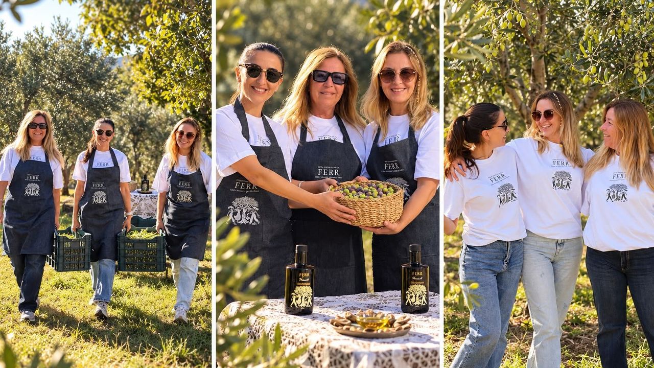 Aydın'da yılların emeği üç kız kardeşin elinde markalaştı! Çeyrek asırlık zeytin fidanı uluslararası ödülle taçlandı