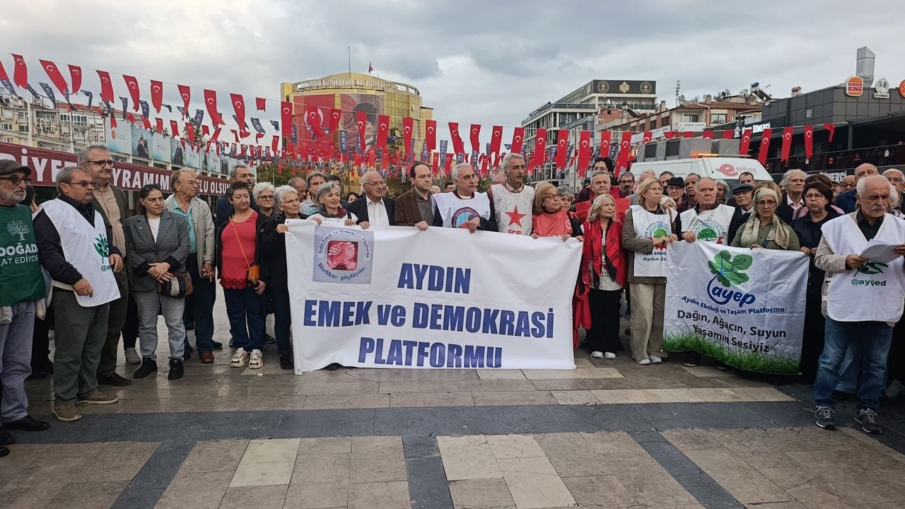 Aydın’da jeotermal santral tepkisi: “Yaşam hakkımıza dokunmayın!”
