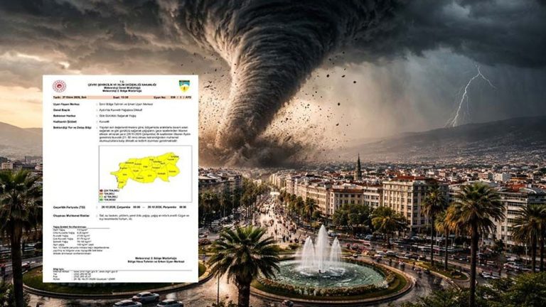 Meteoroloji’den Aydın için "sarı" alarm: Kuvvetli geliyor