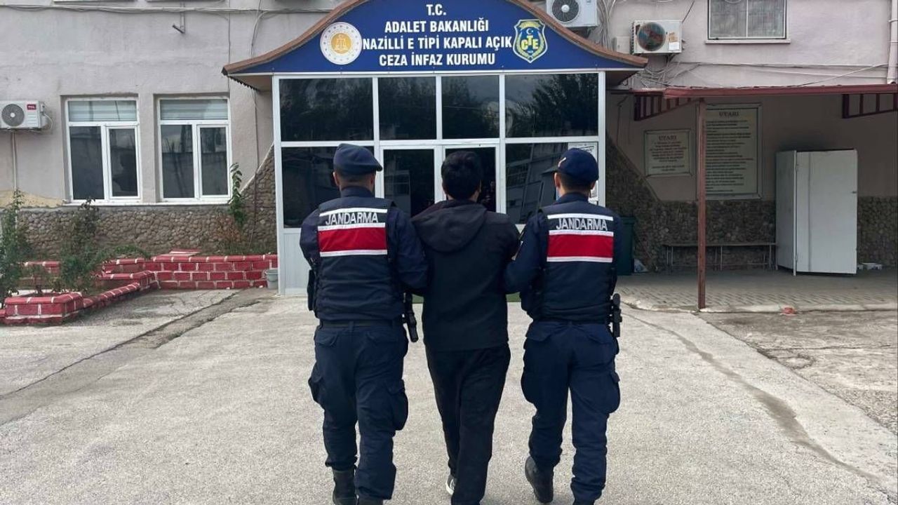Nazilli’de 15 yıl hapis cezasıyla aranan hükümlü yakalandı