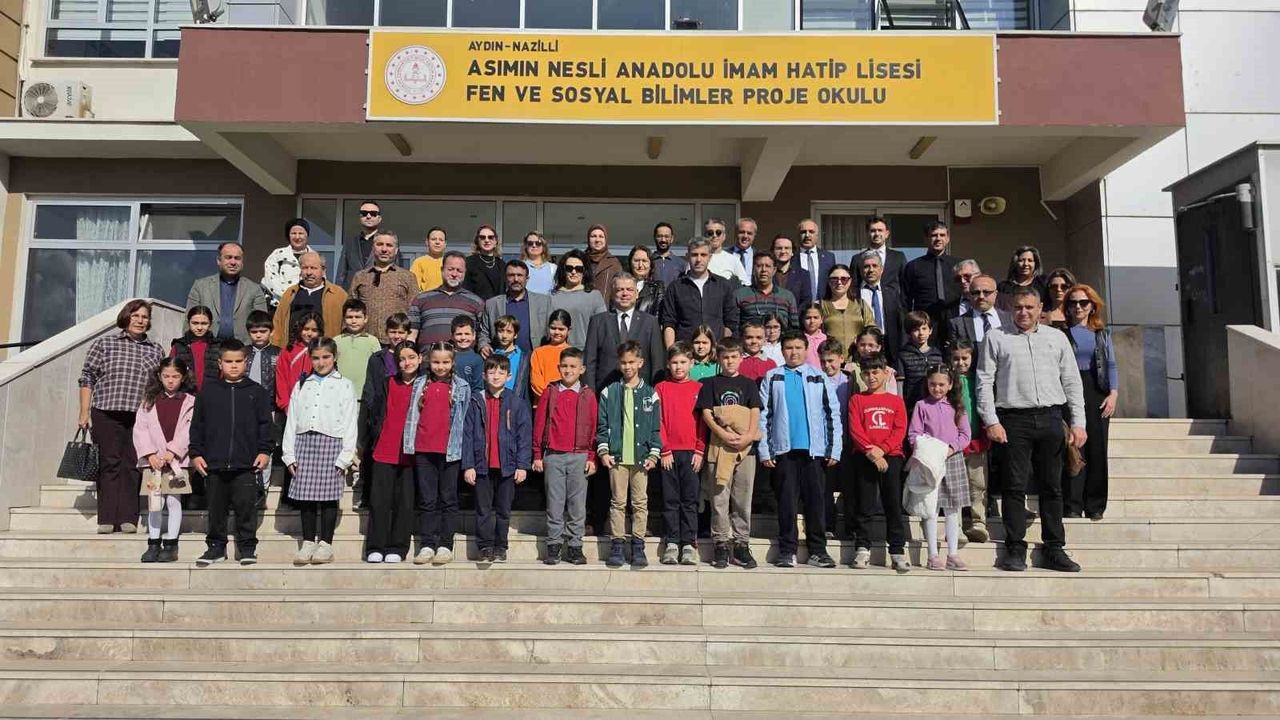 Nazilli’de İlçe Milli Eğitim Müdürü Güner, öğrencileri dinledi