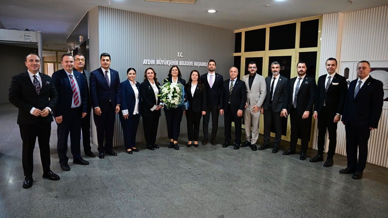 Başkan Çerçioğlu, AYSO Başkanı Maraş ve üyeleri ile görüştü