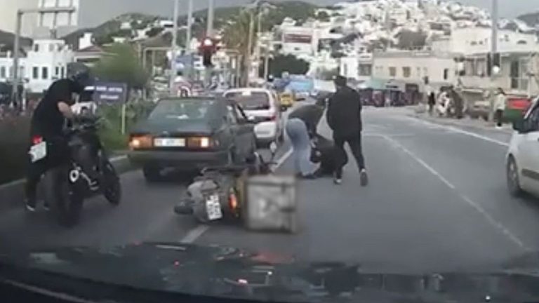 Kuryeyi yol ortasında darbettiler, 360 bin TL ceza yediler