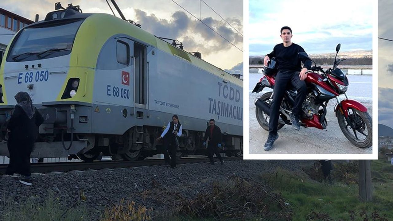 Tren kazasında 18 yaşındaki genç hayatını kaybetti