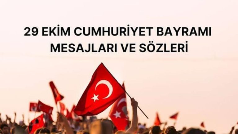29 Ekim Mesajı mı Arıyorsunuz? En Anlamlı Cumhuriyet Bayramı Sözleri Neler? Atatürk'lü ve Bayraklı Mesajlar Hangileri?