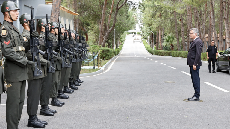 KKTC Cumhurbaşkanı Erhürman, 29 Ekim Cumhuriyet Bayramı törenine katıldı
