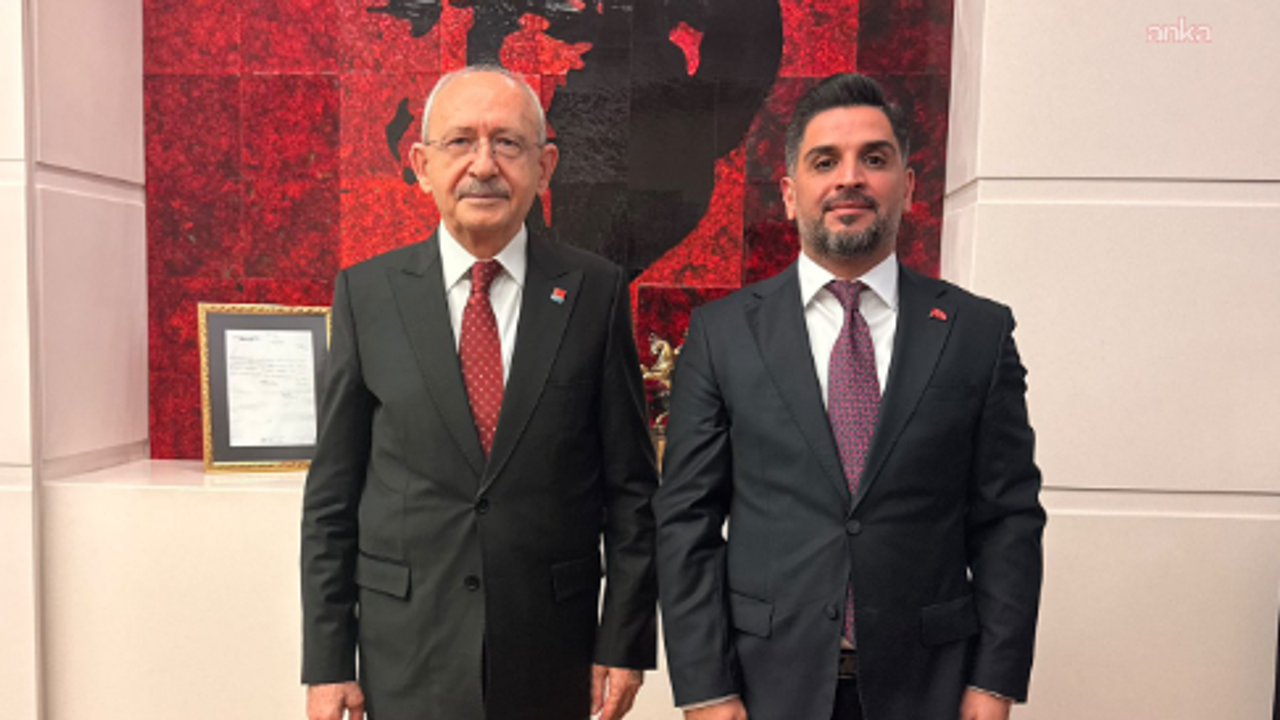 Kılıçdaroğlu, Eyüpsultan Belediye Başkan Vekili'ni kabul etti