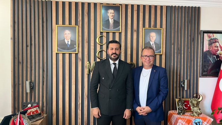 KUHA Medya Başkanı Erol Özkan, Cihangiroğlu'nu ziyaret etti