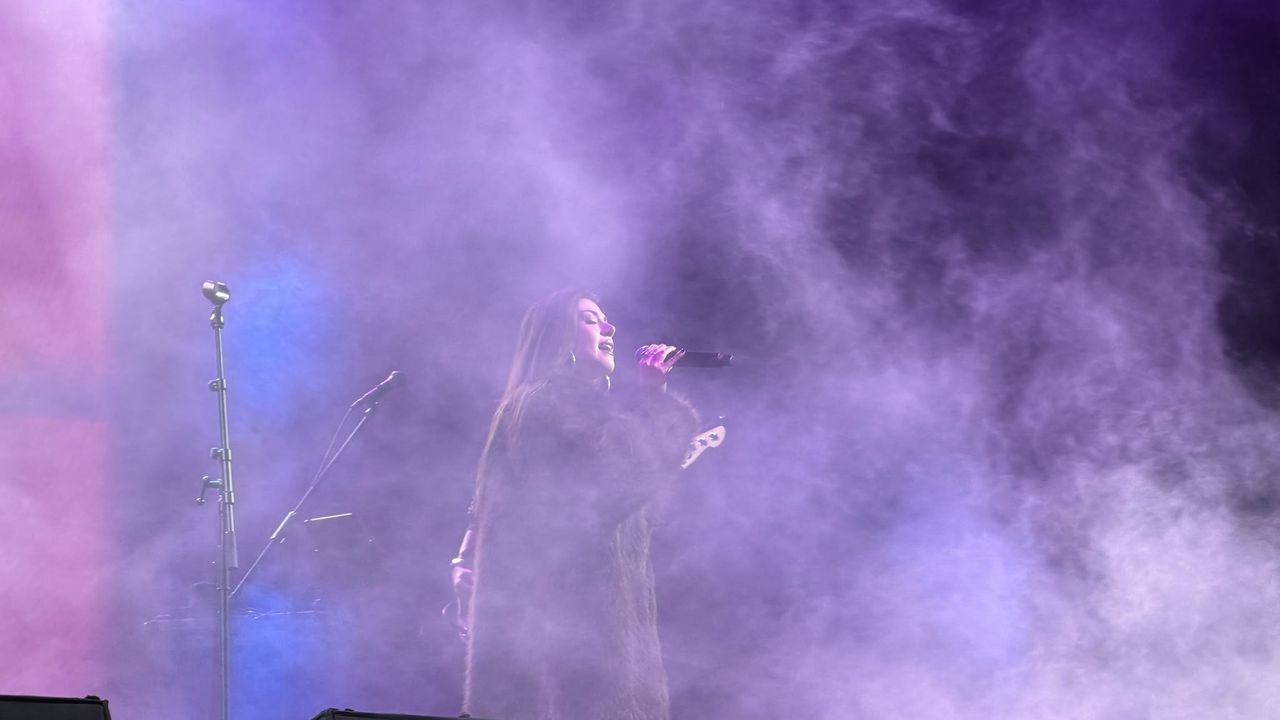 Aydın’da rap dünyasının parlayan yıldızı M Lisa sahnede