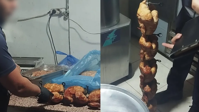 Restoranda 15 kilo bozuk tavuk yakalandı