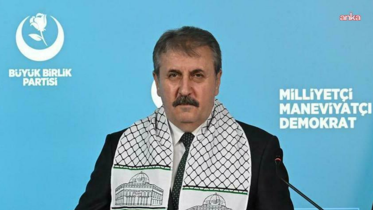 Mustafa Destici'den şehit Yusuf Sait Ünlü için taziye mesajı
