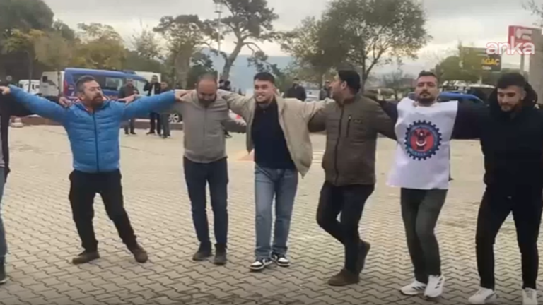 İmbat Madencilik işçilerinin "maaş eylemi" 5. gününde: Geri adım atmayacağız