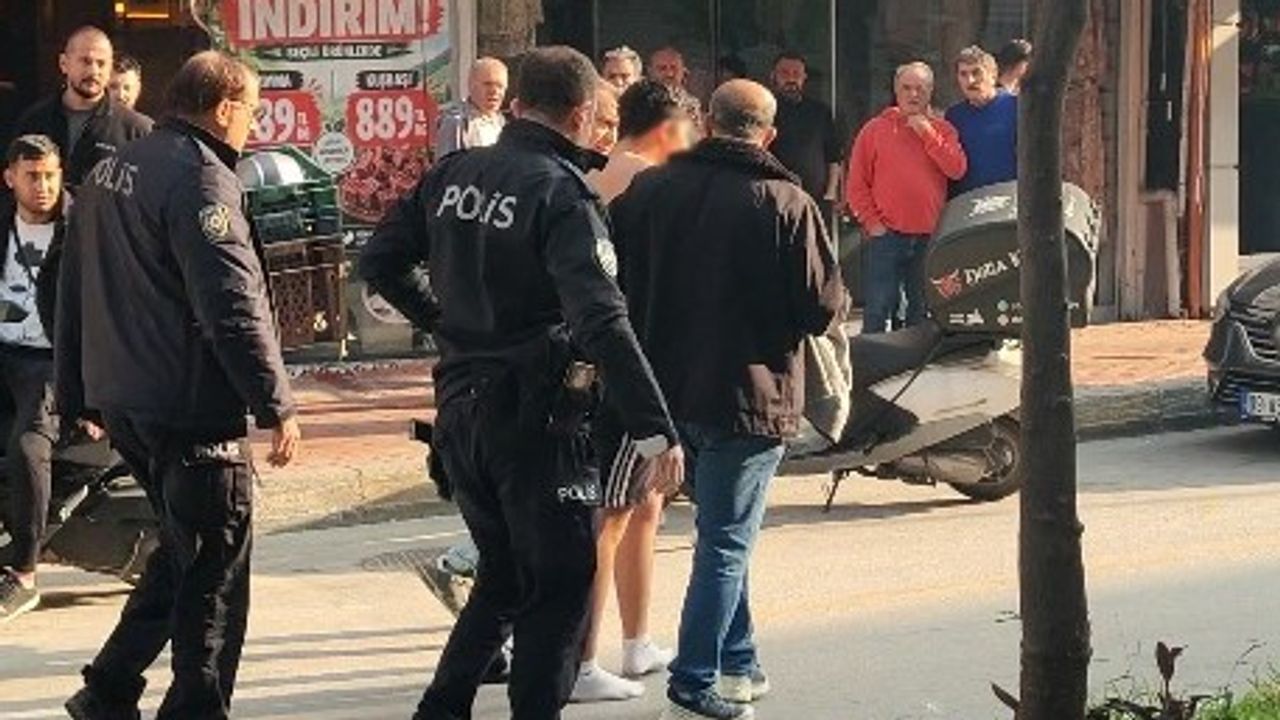 Kuşadası'nda ortalık karıştı, polis havaya ateş açtı