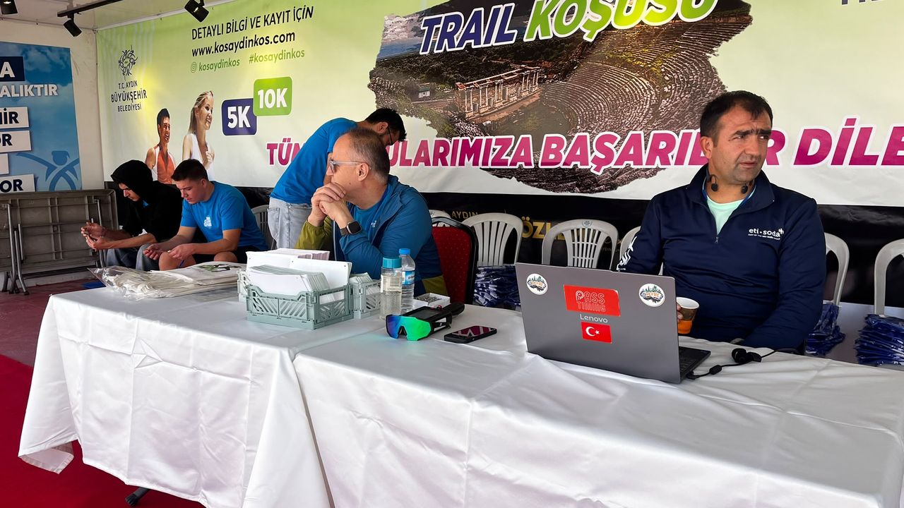 Aydın’da antik kentte koşu heyecanı başladı! Yarışmacılar yarına hazırlanıyor