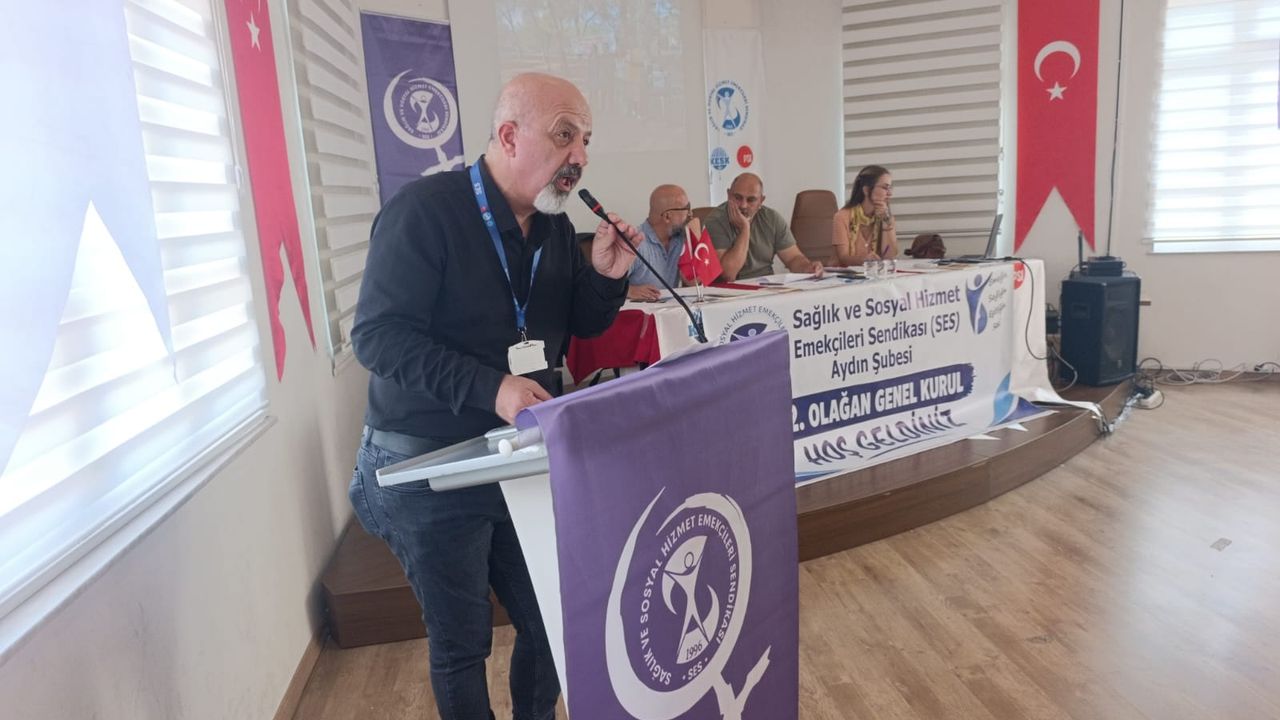 SES Aydın Şubesi’nde emek vurgusu: “Emeğimizin sömürülmesine karşı susmayacağız!”