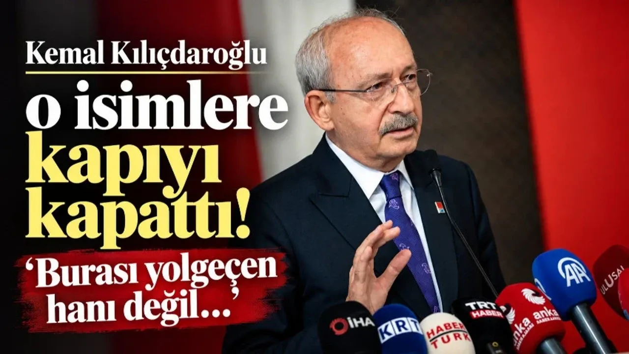 CHP’de Mutlak Butlan Sonrası Kapılar Kapandı: Kılıçdaroğlu’ndan Dönmek İsteyenlere Sert "Yolgeçen Hanı" Vetosu!