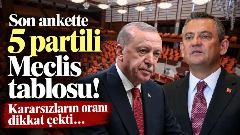 Siyaset Arenasında Deprem: Son Seçim Anketinde Baraj Altında Kalan Devler ve Kararsızların Devasa İsyanı!