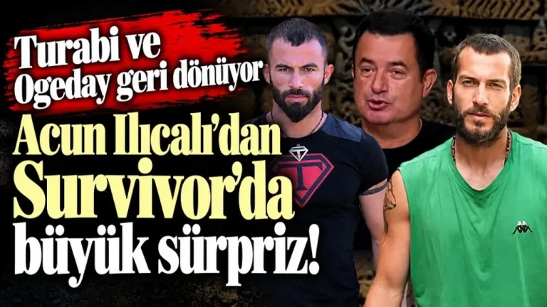 Survivor 2027 Kadrosunda Dev Bomba: Acun Ilıcalı Efsane Şampiyonların Dönüşünü Açıkladı!