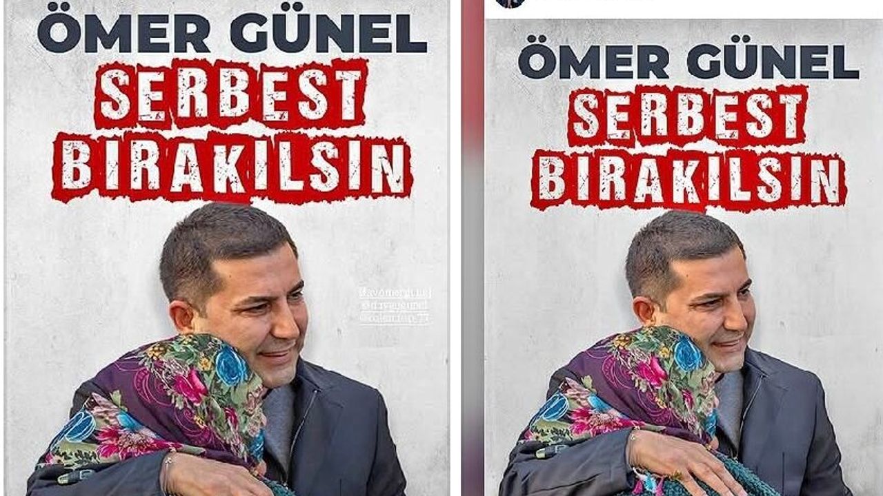 'Ömer Günel serbest bırakılsın' dayanışması büyüyor