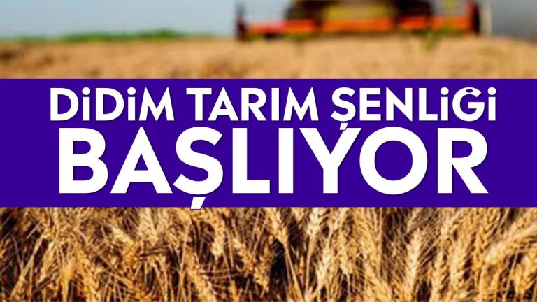 Didim Tarım Şenliği başlıyor