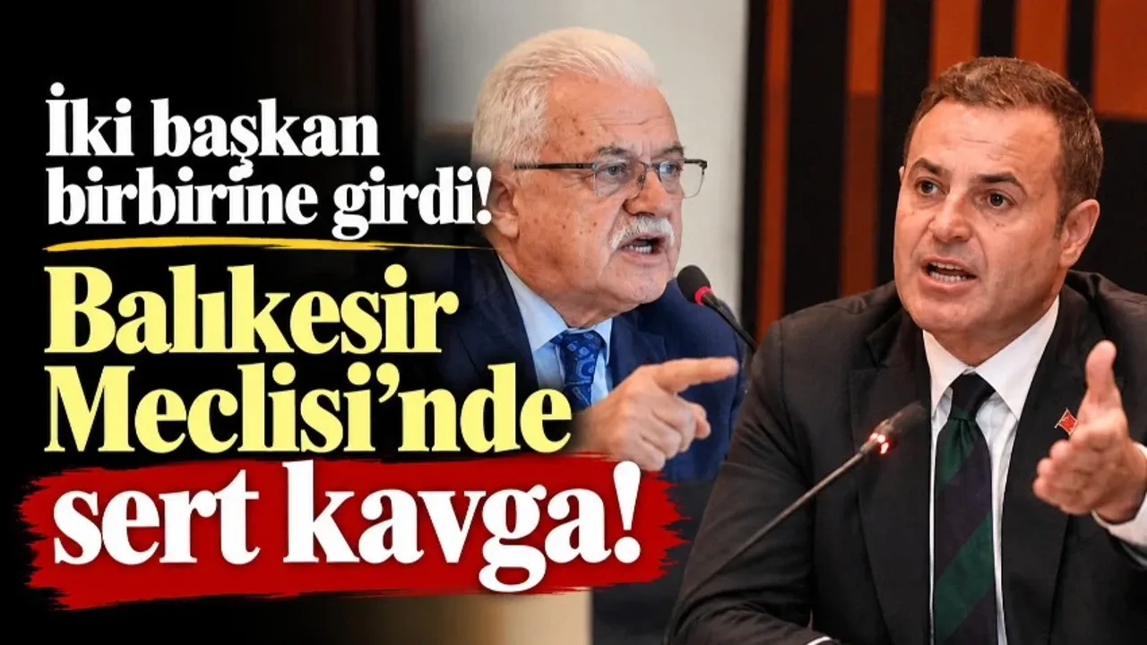 Balıkesir Meclisi'nde CHP'li Başkanların Tarihi Kavgası: "AK Parti’ye Geç de Kurtulalım!"